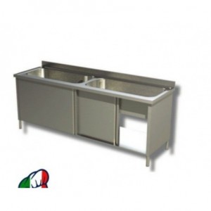 Lavatoio Lavapentole inox,...