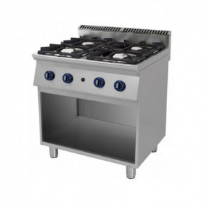 Cucina a gas 4 fuochi su...