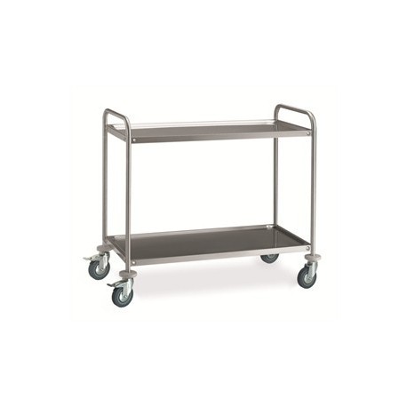 CARRELLO DI SERVIZIO IN ACCIAIO - 120 Kg