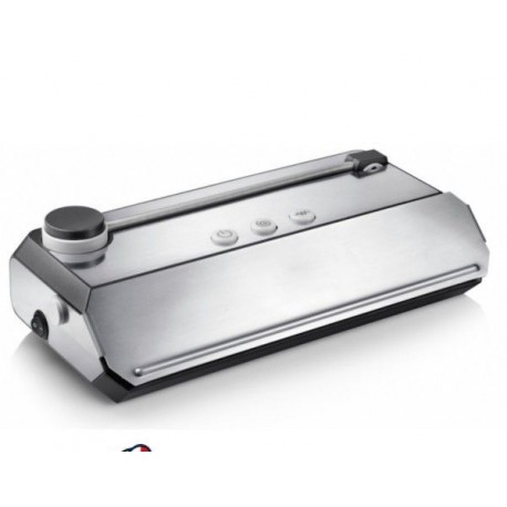 Macchina confezionatrice sottovuoto in acciaio inox barra saldante 33 cm