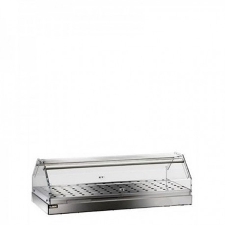 Vetrina espositiva neutra ad 1 piano cm. 50x35x22H.