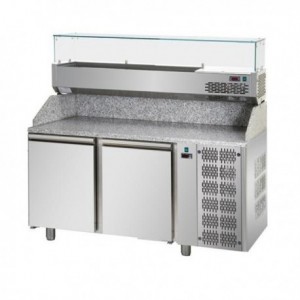Banco pizza refrigerato con...