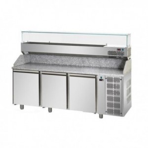 Banco pizza refrigerato con...