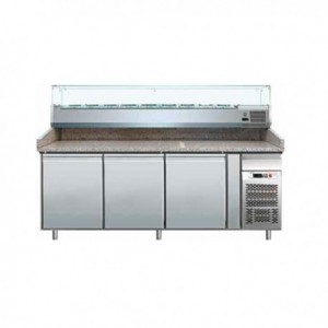 Banco pizza refrigerato con...
