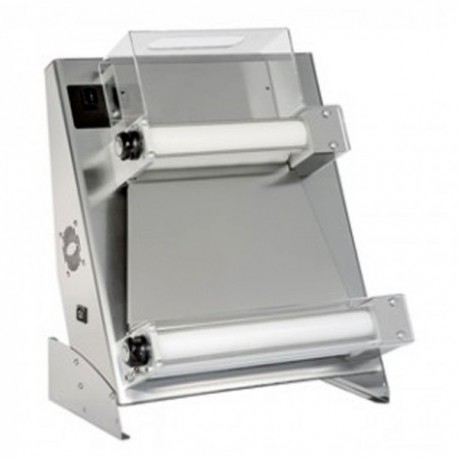 Stendipizza Ø pizza cm.45 a rulli paralleli in acciaio inox