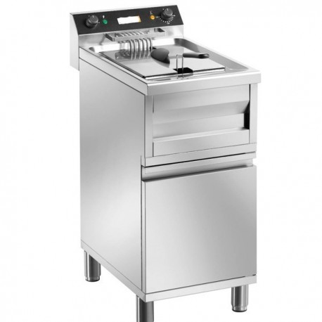 Friggitrice elettrica, 1/2 Vasche 12 Lt.