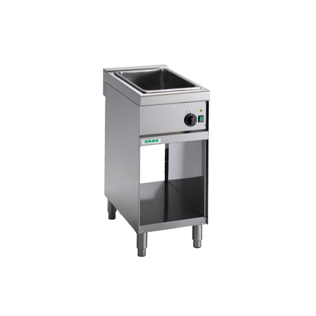 Bagnomaria elettrico  GN 1/1 su vano a giorno. Cm. 40x70x90H.