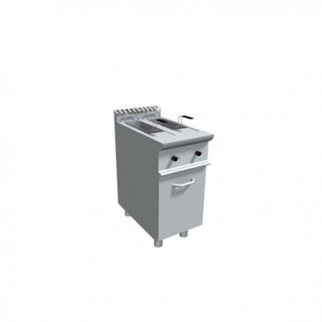 Friggitrice ELETTRICA 2 vasche lt. 8+8. 40x90x85H - 14 Kw