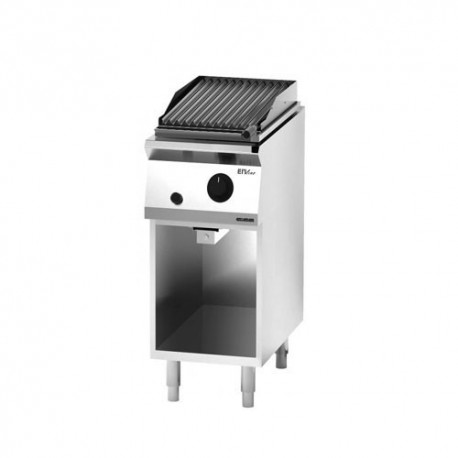 Griglia pietra lavica a gas su vano a giorno. VARIE MISURE