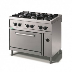 Cucina a gas 6 fuochi su...