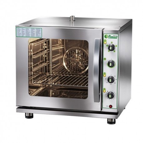 Forno a convezione a gas GPL/METANO per gastronomia - 4 teglie GN 2/3
