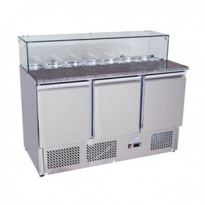 Banco pizza refrigerato con...
