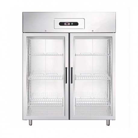 Armadio refrigerato 1200 Lt. TN Temperatura Positiva 0°/+8°C - PORTA VETRO