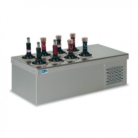 Conservatore refrigerato per vino - 8 bottiglie