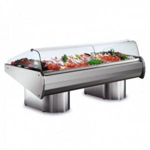 Banco refrigerato per pesce...