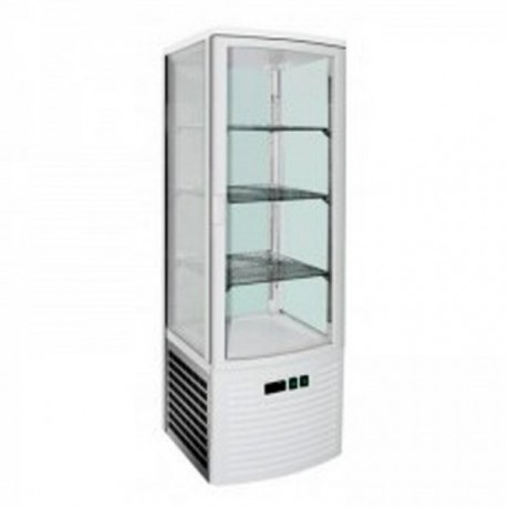 Vetrina espositiva 4 lati refrigerata ventilata H.cm. 180