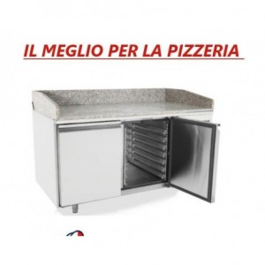 Banco pizza 2 porte acciaio...