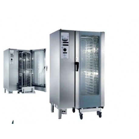 Forno a convezione + vapore diretto a GAS  - 20 Teglie - Comandi Programmabili Gastronomia