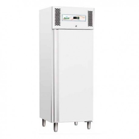 Armadio frigo refrigerato 600 Lt. TN Temp. Pos. +2°/+8°C. In lamiera verniciata bianca GN 2/1