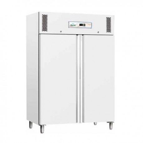 Armadio frigo refrigerato 1200 Lt. TN Temperatura Positiva +2°/+8°C. Realizzato in lamiera verniciata bianca