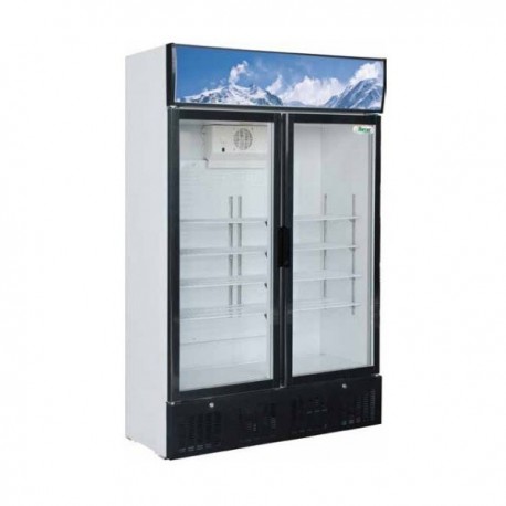 Frigo vetrina a colonna 640  Lt. - Refrigerazione statica