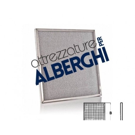 Filtro filtri a rete acciaio inox per cappa e motore