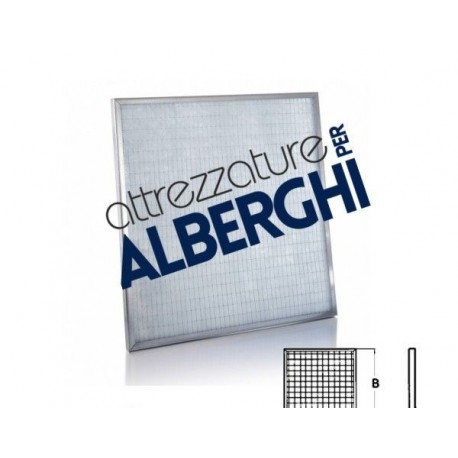 Filtro filtri sintetico acciaio inox per cappa e motore