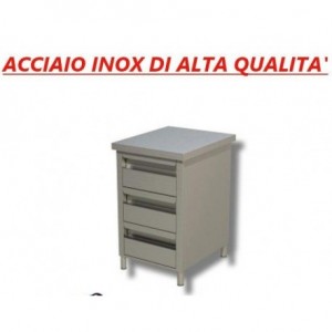 Cassettiera in acciaio inox...