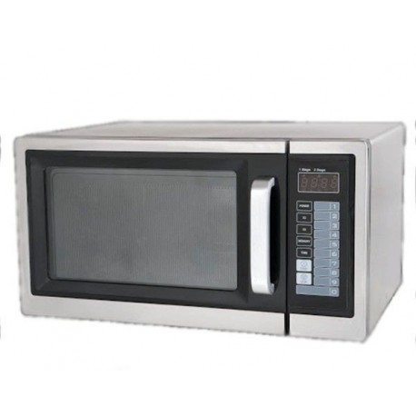 Forno a microonde digitale professionale 1000w - acciaio inox