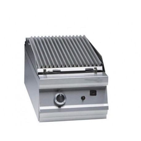 Griglia a pietra lavica a gas + combo grill + griglia diretta da banco