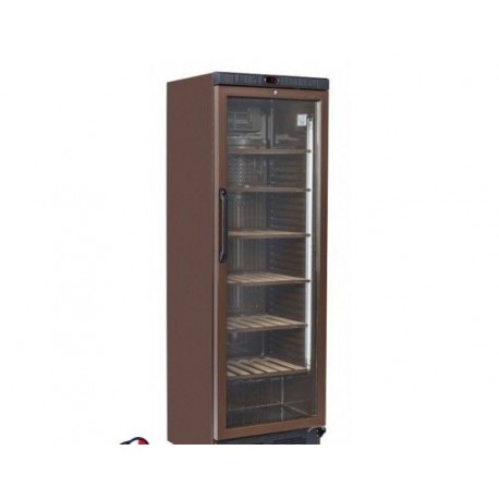 Vetrina refrigerata - Cantina vino free standing capacità 65 bottiglie, temperatura +7+18°C, Dimensioni 595x460x1840h mm