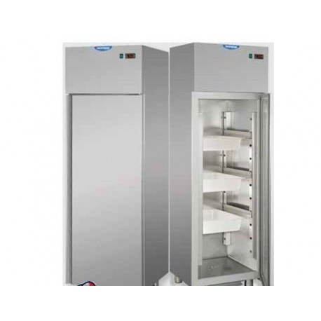 Armadio refrigerato monoblocco in Acciaio Inox temperatura -2+8°C 400 litri per Pesce