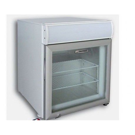 Piccolo espositore vetrina orizzontale Puntogel 50 spot Temp. -18 °C Dim. 570x545x637h mm