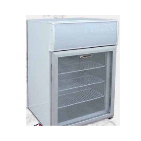Piccolo espositore vetrina orizzontale Puntogel 90 spot Temp. -18 °C Dim. 610x555x892h mm