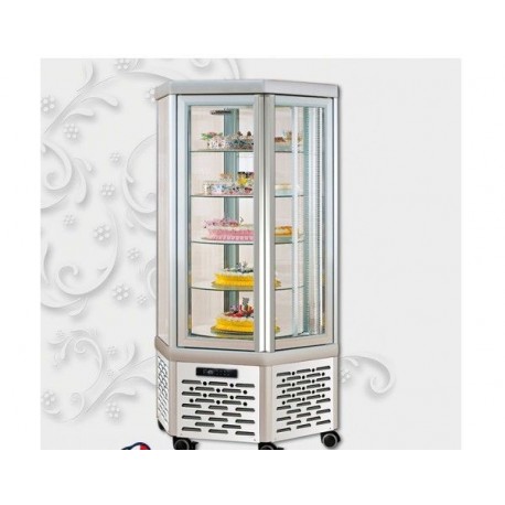Espositore verticale pasticceria, gelateria, gastronomia TECFRIGO Midi 190 R Dim. 770x685x1540h mm Temp. +4/+10°C