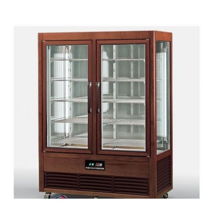 Espositore verticale pasticceria, gelateria, gastronomia TECFRIGO Saloon 1010 Dim. 1350x730x1810 mm Temp. +4/+10°C