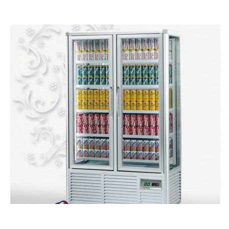 Vetrina refrigerata per bibite bevande TECFRIGO Panorama 560G Temp. +5/+10°C Dimensioni 1100x530x1800h mm