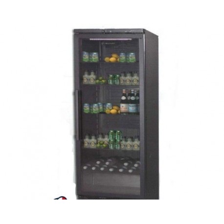 Vetrina refrigerata per bibite bevande TECFRIGO VKG 582 G Black Temp. +4/+10°C Dimensioni 595x595x1850h mm