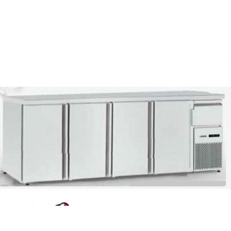 Banco bar refrigerato per bibite bevande TECFRIGO BBX V Top Temp. +4/+8°C