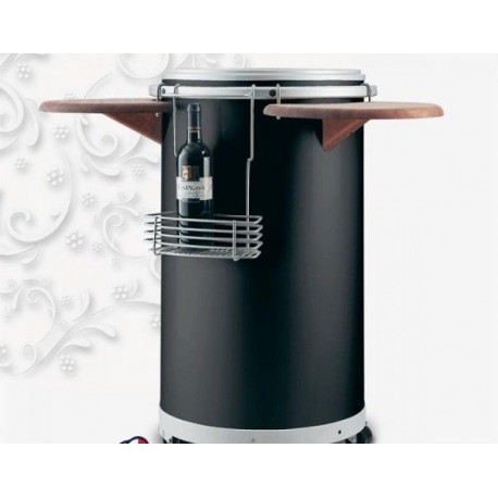 Refrigeratore per bibite bevande TECFRIGO CC45 Black Temp. +4/+8°C Dimensioni ø505xh825 mm