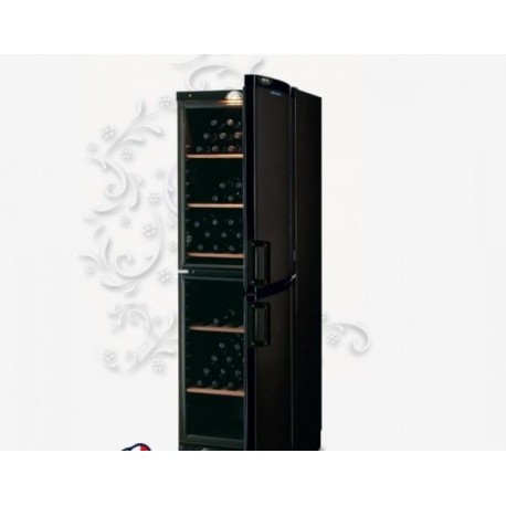 Cantina refrigerata per vino TECFRIGO CVKS 511 Black Temp. +6/+16°C Dimensioni 600x632x1860 mm