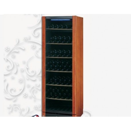 Vetrina refrigerata per vino cantina frigo TECFRIGO Wine collection 185 Temp. +5/+22 °C Dimensioni 615x637x1860 mm