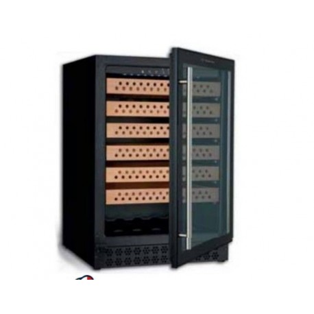 Vetrina umidificatore sigari 149 lt Temp. +5/+20 °C Dimensioni 605x600x870h cm