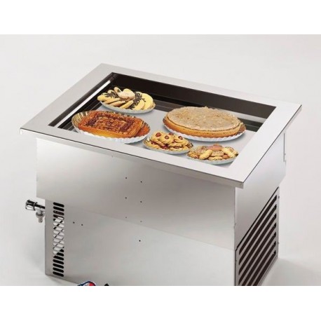 Drop-in pasticceria armonia 64/1 Temperatura +4/+10 °C Dimensioni 562x750x562mm