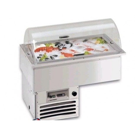 Drop-in gastronorm vasca refrigerata Gastronomia Nettuno Dimensioni 930x560x820h mm