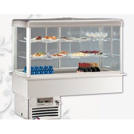 Drop-in vasca refrigerata Gastronomia Vasca Style Temp. +4/+10 °C Dimensioni 1423x750x1302h mm
