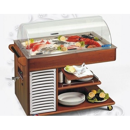 Carrello Buffet Catering e Gastronomia e ristorante Murena Tecfrigo carne e pesce Temp. -1/+2°C Dimensioni 1170x640x1110h mm