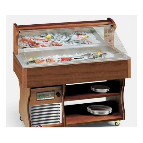 Carrello congelatore Buffet Catering Gastronomia e ristorante Bahia 4 Tecfrigo Temp. -2/0 °C Dimensioni 1422x750x1285h mm