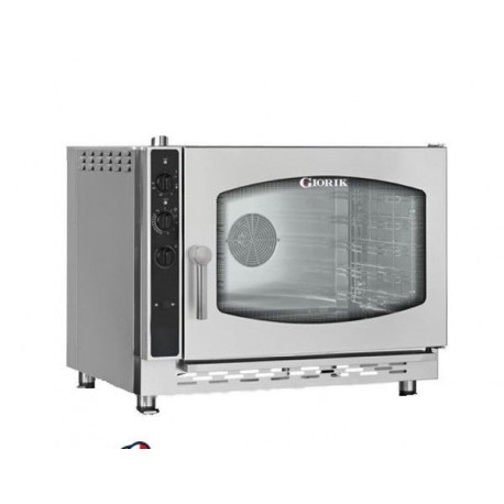 Forno a convezione + umidificatore per GASTRONOMIA e PASTICCERIA - 4 Teglie GN 1/1 e 60x40 - ELETTRICO 6.3