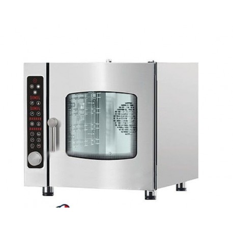 Forno a convezione - vapore diretto per gastronomia e pasticceria Dimensioni 60x70x60 cm - 5 Teglie 2/3